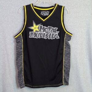 Metal Mulisha Black and Yellow Men's Shirt